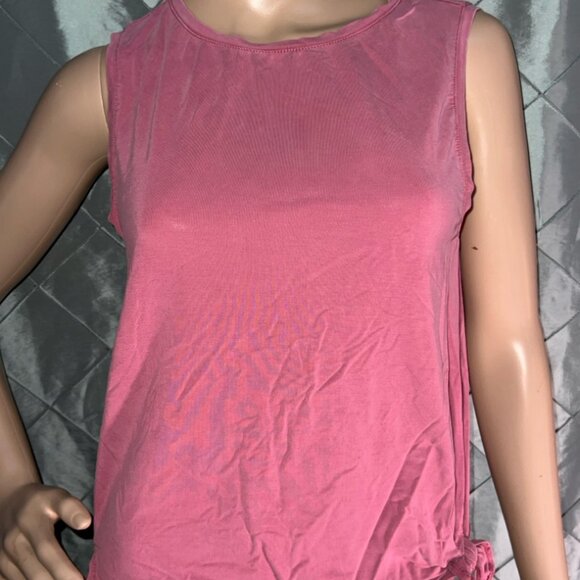 "NWoT" FABLETICS Sleeveless Pink Terry Tank Top Sz XXS *DN3 - Picture 1 of 5